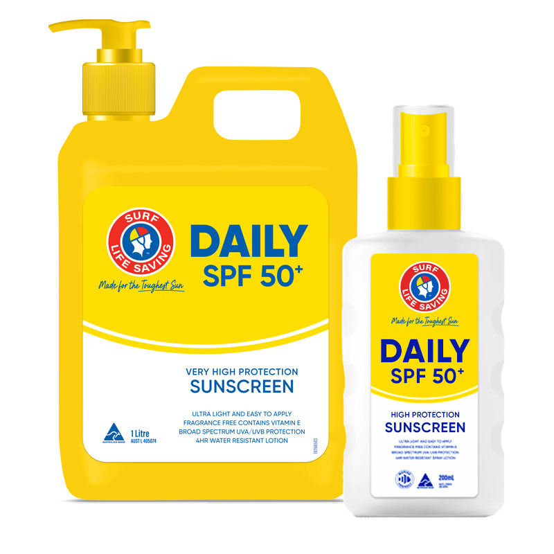 Surf Life Saving Sunscreen Daily Range